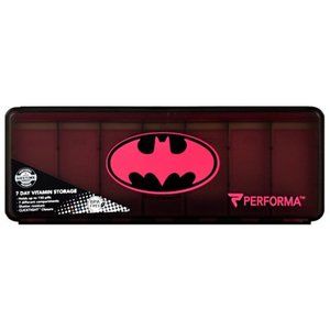 Perfectshaker 7 Day Vitamin Storage Pink Batman